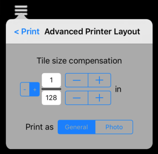 Setting printer compensation