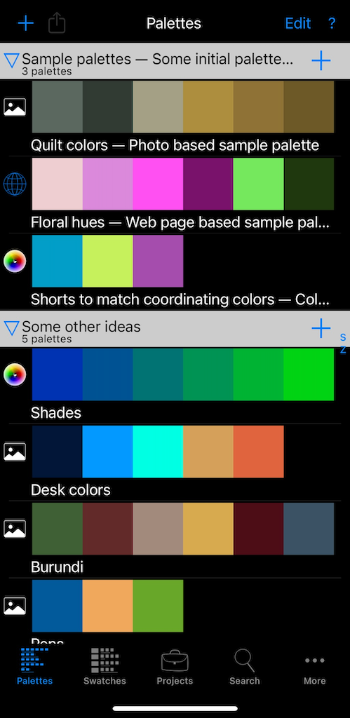 ColorHints screenshot